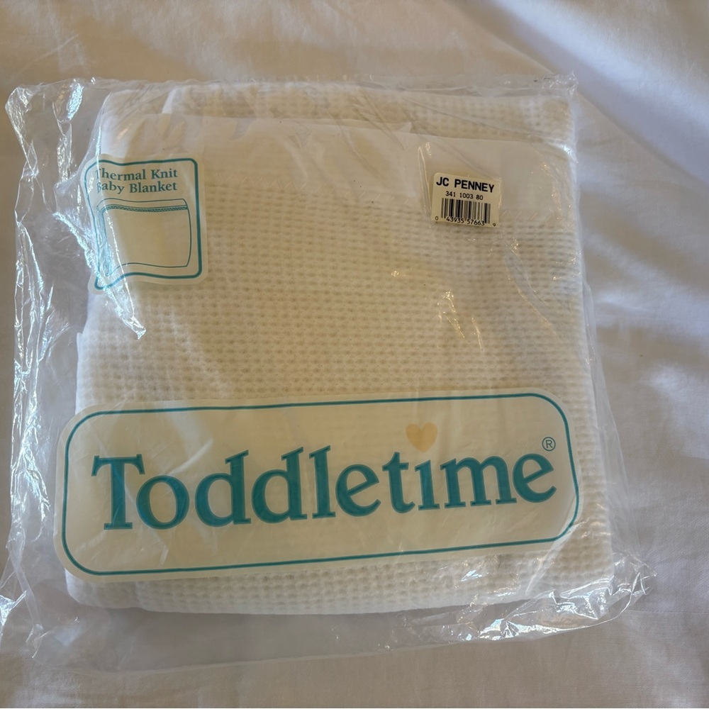 Toddletime Thermal Knit Baby Blanket